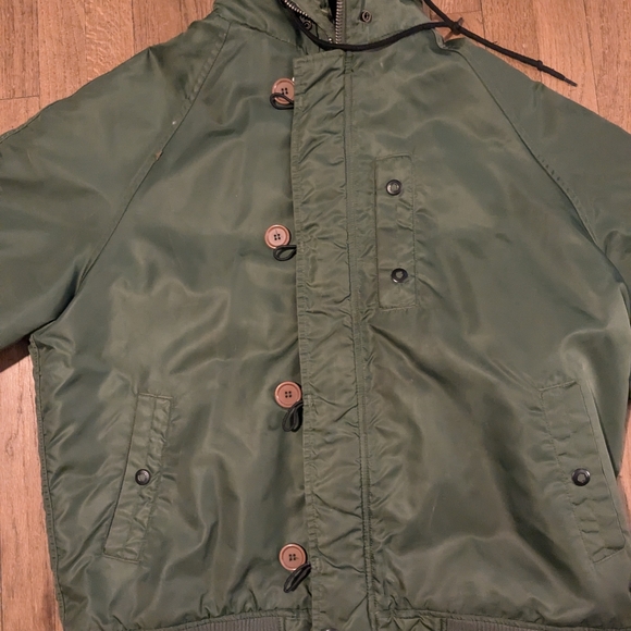 Vintage Independent men's bomber coat..size large.. excellent condition - Picture 3 of 11